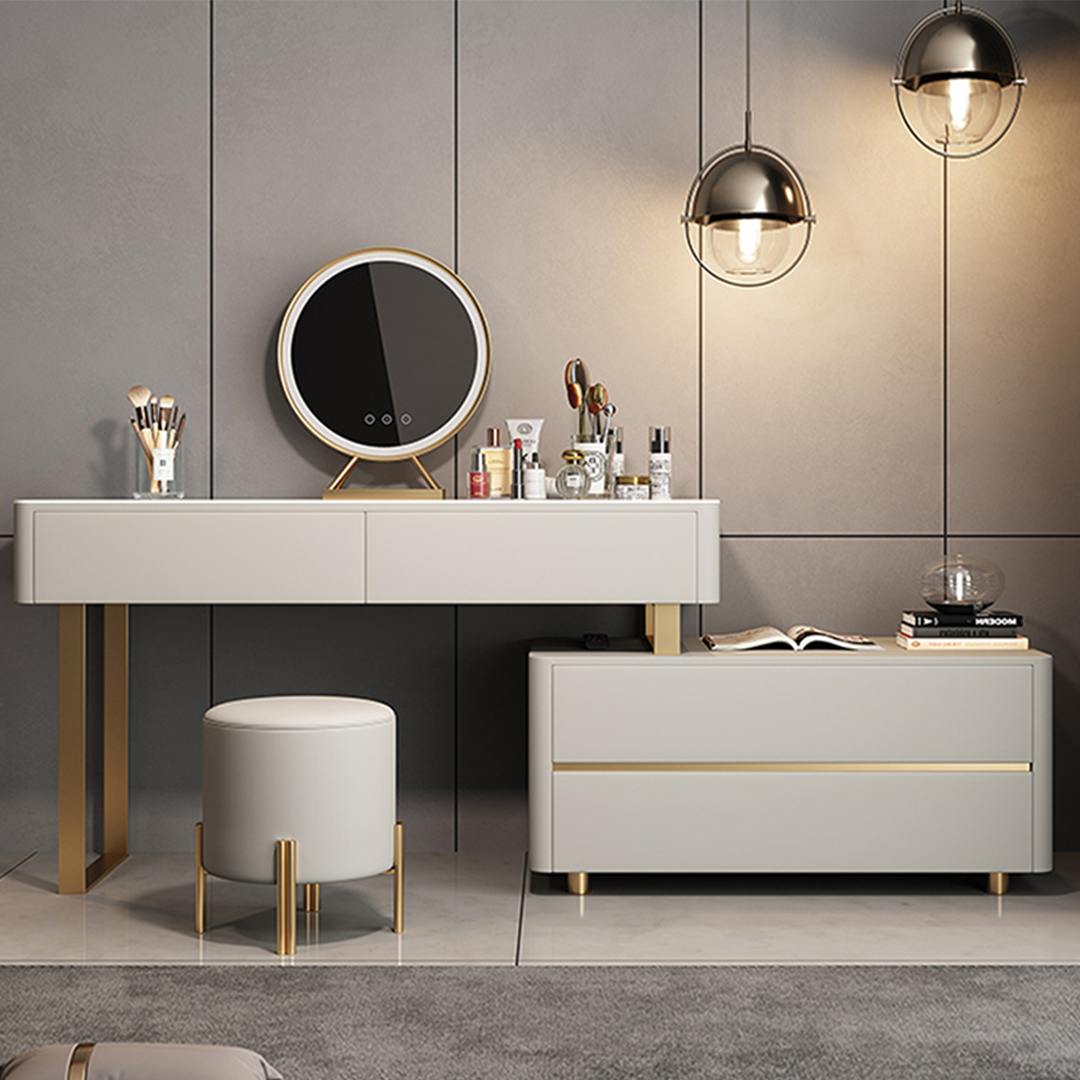 Maynard Dressing Table With Sideboard