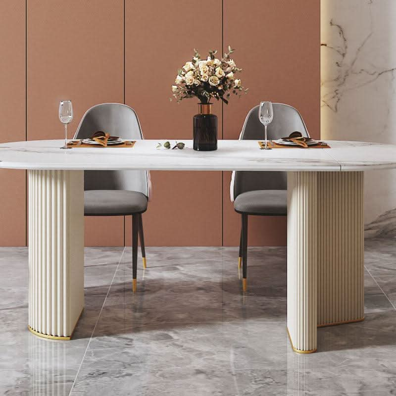 Cecily Folding Dining Table, Sintered Stone | Weilai Concept