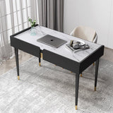 Bodden Office Desk, Sintered Stone | Weilai Concept