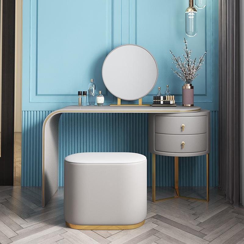 Noorali Dressing Table with Mirror, More Colors Available | Weilai Concept