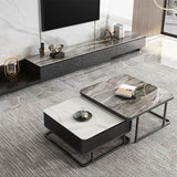 Nathan Nesting Coffee Table Set, Sintered Stone | Weilai Concept