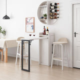 Liz Bar Table Set, With Wine Cabinet, Oak, Extandable | Weilai Concept