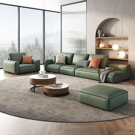 Cyril L511 Three Seater Sofa, Green | Weilai Concept