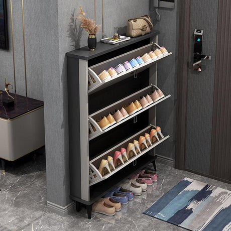 Amos Shoe Storage, Black & Grey | Weilai Concept