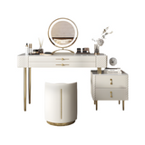 Prestigio Dressing Table With LED Mirror, White