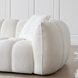 Oxley Pumpkin Single Sofa, Armchair, White