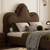 Thalia High Headboard King Size Bed, Double Bed