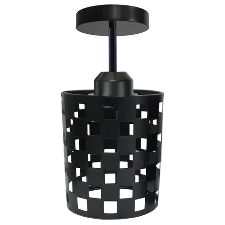 New Modern Industrial Metal Ceiling Pendant Lamp with Cage ~1403-10