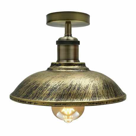 Vintage Industrial Metal Light Shades Ceiling Pendant Light For Bed Room, Guestroom, Living Room, Kitchen~1299-8