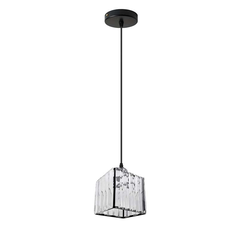 Crystal Shade Square Mini Pendant Kitchen Island Light~4682-5