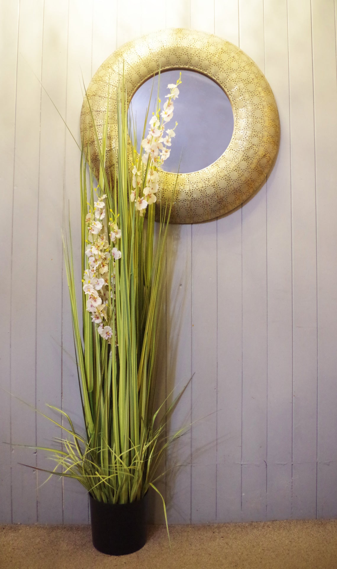 165cm Artificial Flower Orchid Grass Plant-3