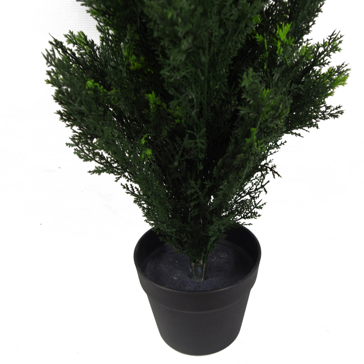 90cm Pair of Artificial Cedar Cypress Topiary UV Resistant-2