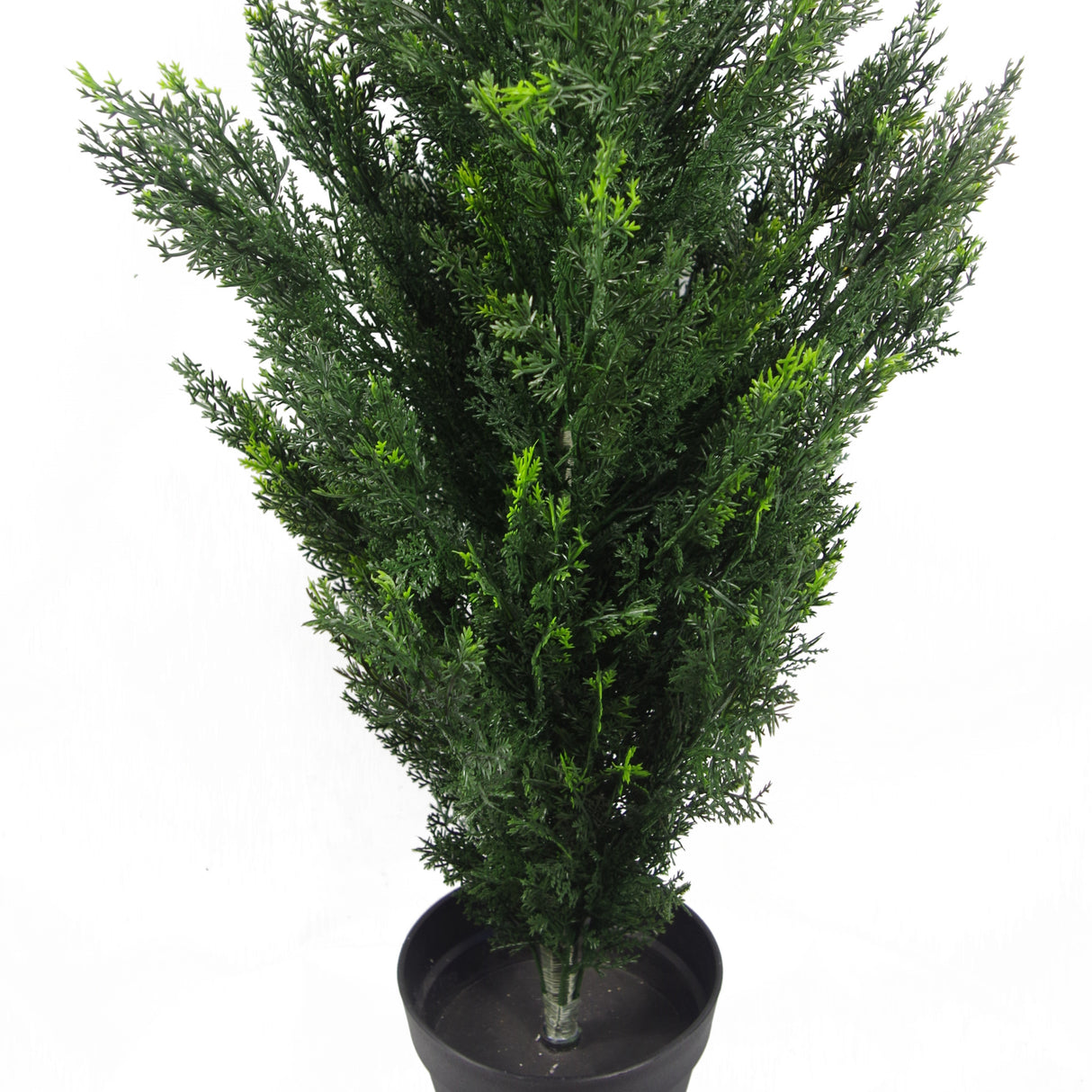 120cm Pair of Artificial Cedar Cypress Topiary UV Resistant-4