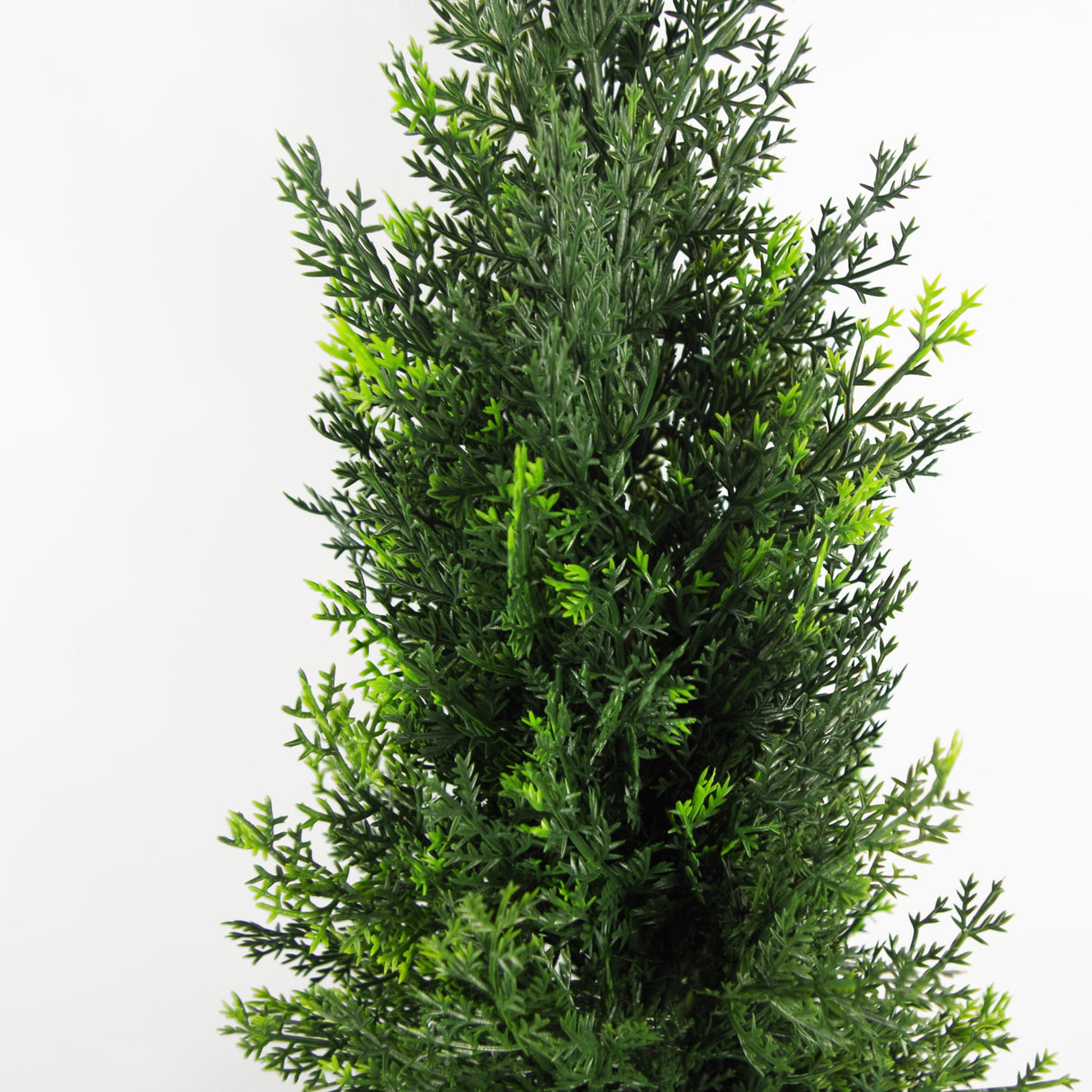 120cm Pair of Artificial Cedar Cypress Topiary UV Resistant-1