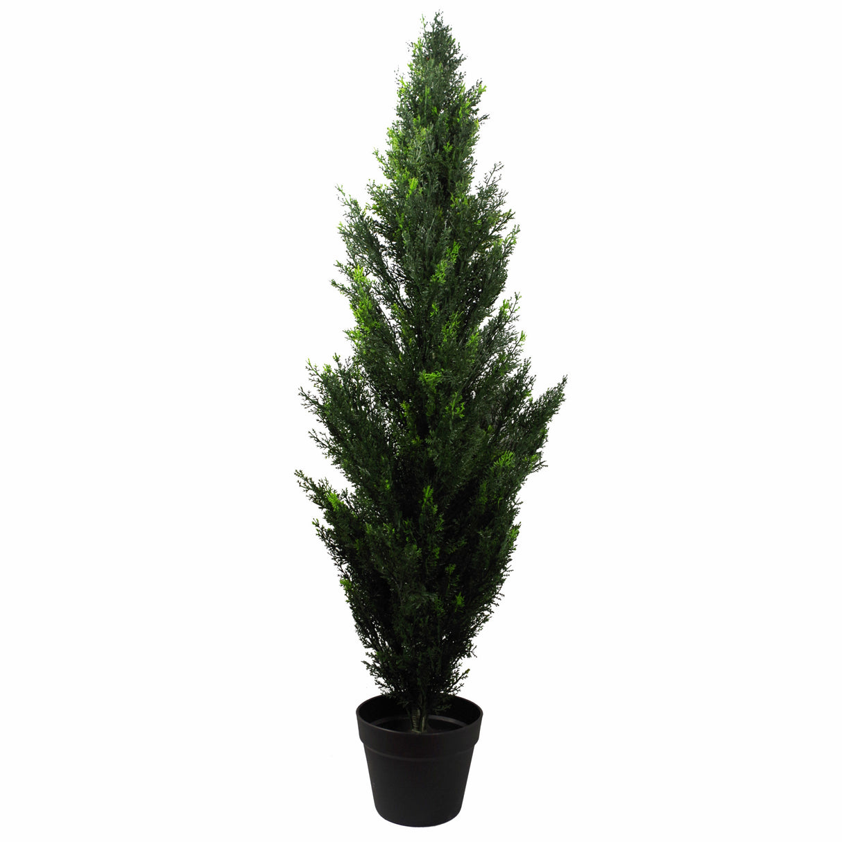 120cm Artificial Cedar Cypress Topiary UV Resistant-0