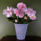 Pink Potted Daisy Flowering Plant Artificial-0