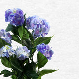 Artificial Hydrangea Flowering Plant Blue-1