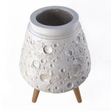 Moon White Planter with Stand-2