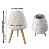 Moon White Planter with Stand-1