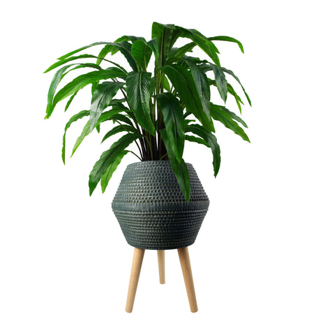 62cm x 40cm Orion Large Blue Grey Planter-1