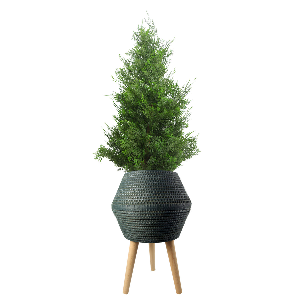 62cm x 40cm Orion Large Blue Grey Planter-4