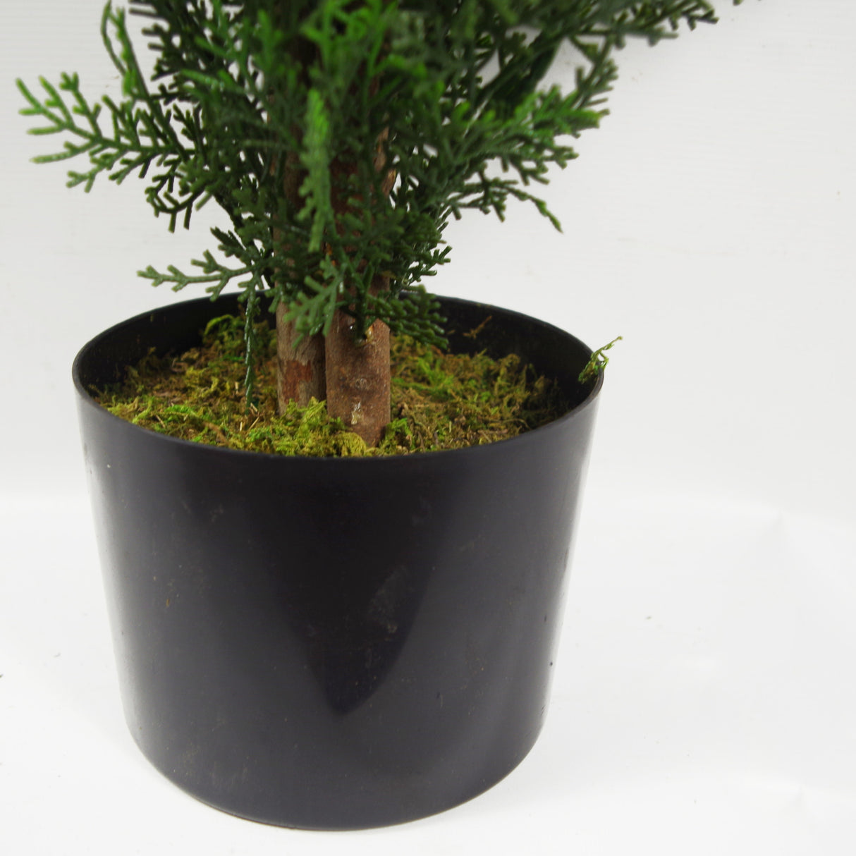 90cm Pair of Artificial Cypress Topiary Trees-2