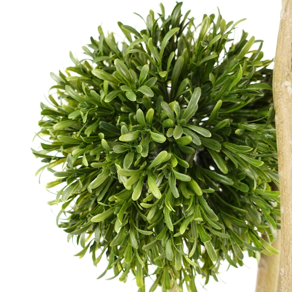 120cm UV Resistant Balls Topiary - 480 Leaves - Natural Trunk-2