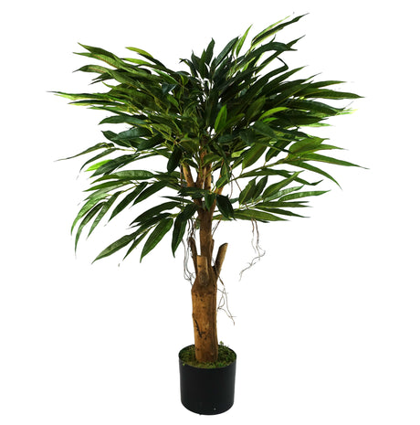 100cm Longifolia Ficus Tree Artificial Natural Trunk-0