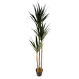 170cm Artificial XL Triple Yukka Tree Plant Spiky Tree Plant Realistic-0