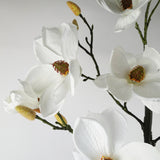 140cm Magnolia Artificial Tree White Potted-3