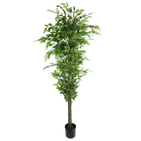 180cm Artificial Ficus Tree Green Realistic-0