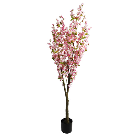 180cm Artificial Pink Cherry Tree-0