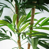 140cm UV Resistant Artificial Mango Leaf Tree-3