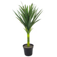 90cm (3ft) Large Artificial Green Yukka Plant Spiky Tree Plant-0