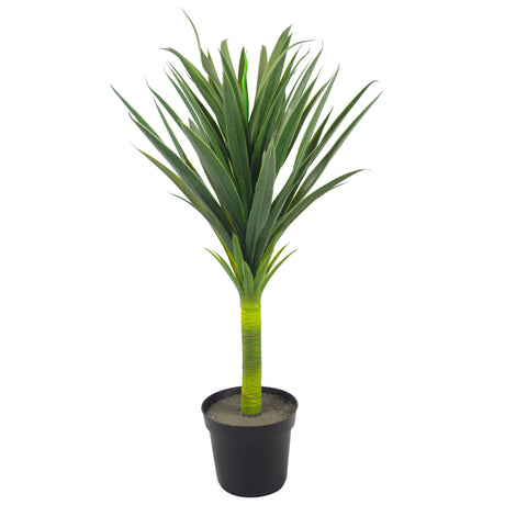 90cm (3ft) Large Artificial Green Yukka Plant Spiky Tree Plant-0