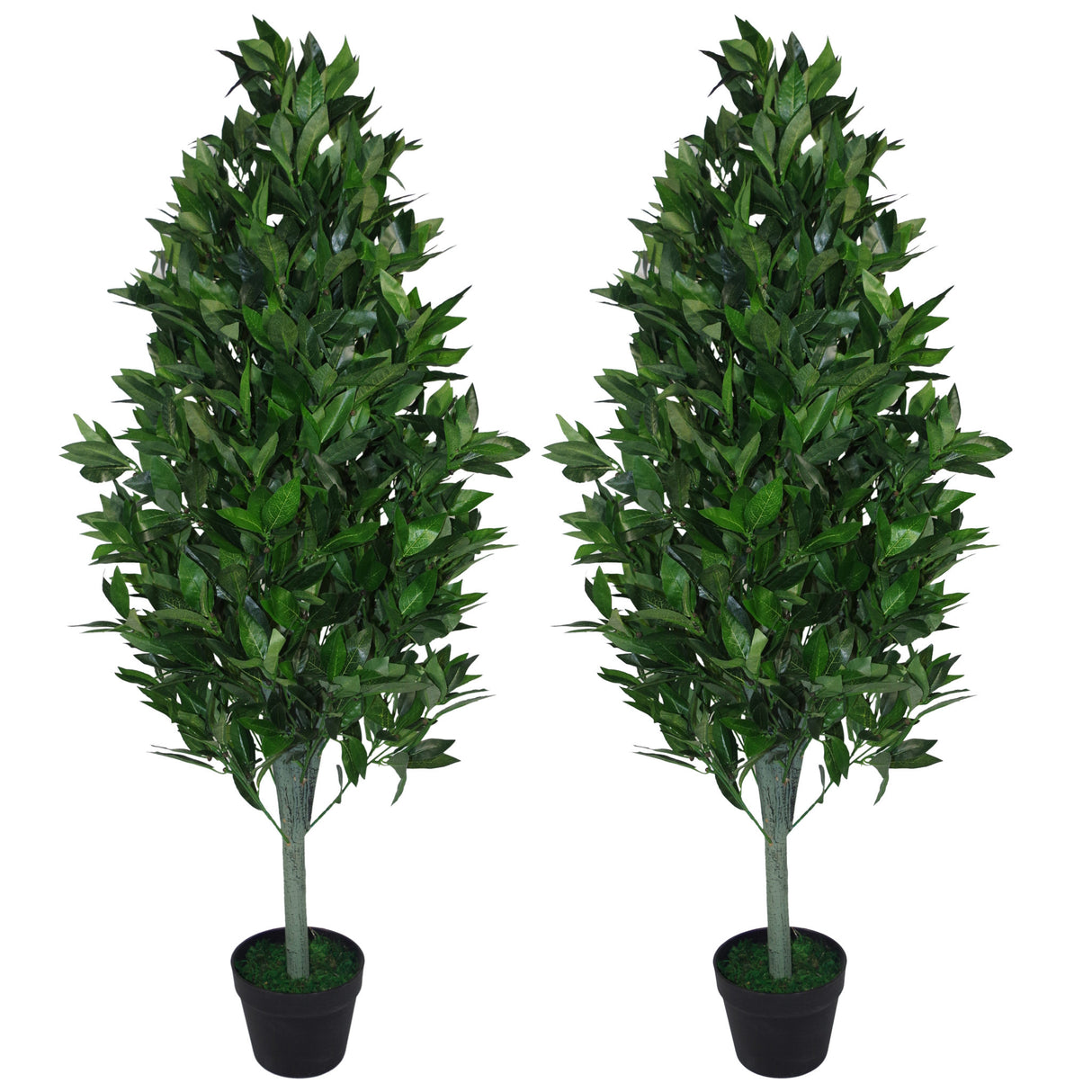 120cm (4ft) Artificial Topiary Bay Tree Pyramid Cone - Extra Large-6