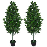 120cm (4ft) Artificial Topiary Bay Tree Pyramid Cone - Extra Large-6