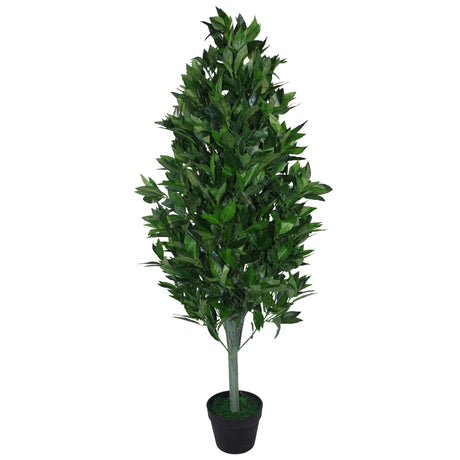 120cm (4ft) Artificial Topiary Bay Tree Pyramid Cone - Extra Large-0