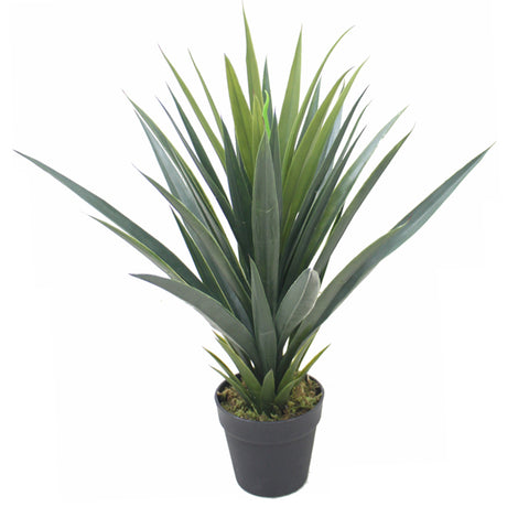 60cm Artificial Agave Succulent Yukka Style Green Plant-0