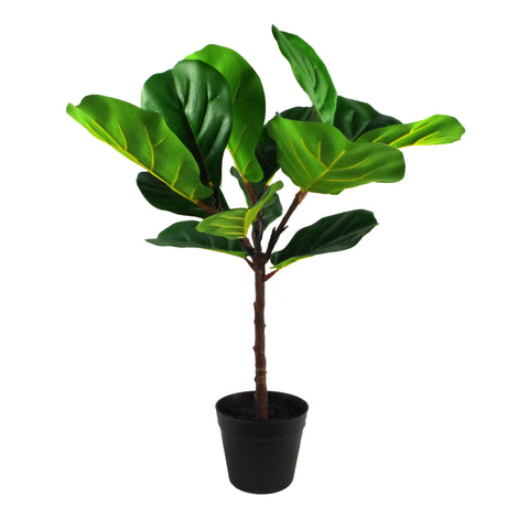 60cm Artificial Fiddle Fig Plant-0