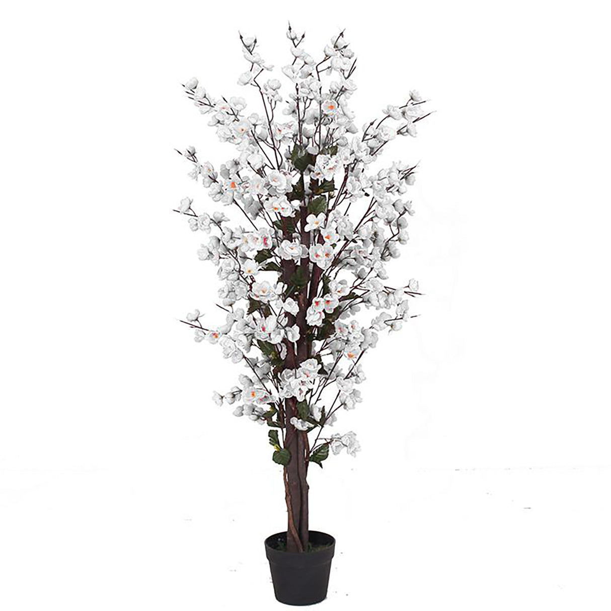 120cm Artificial White Blossom Tree-0