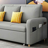 Gabriel Two Seater Sofa Bed, Linen | Weilai Concept