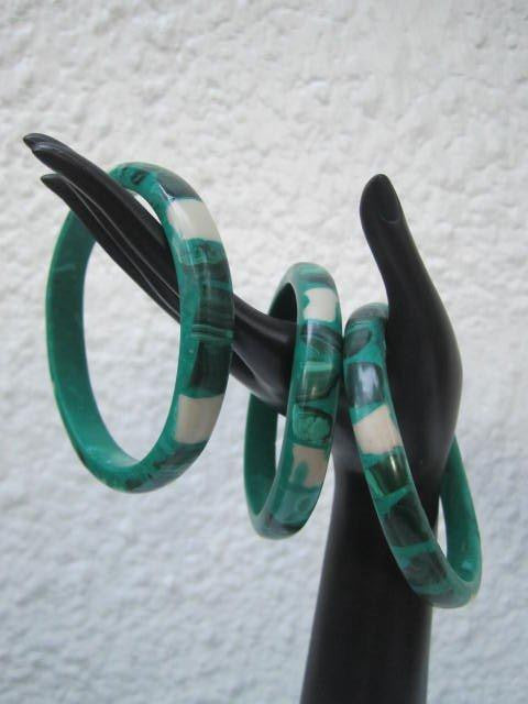 Malachite Bangles-0