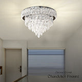 Modern Chandelier LED Crystal Ceiling Mount and Hanging Light ~5423-3