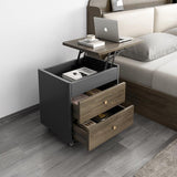 Islets Extentable Bedside Table, Oak | Weilai Concept