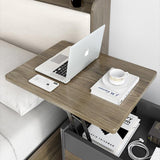 Islets Extentable Bedside Table, Oak | Weilai Concept