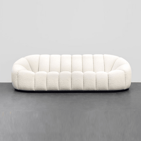 Arsav Pumpkin Three Seater Sofa, Boucle | Weilai Concept