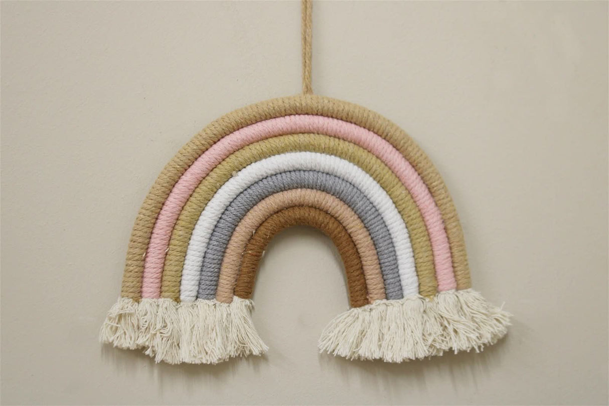 Macrame Hanging Rainbow