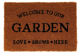 Love Grows Here Potting Shed Doormat