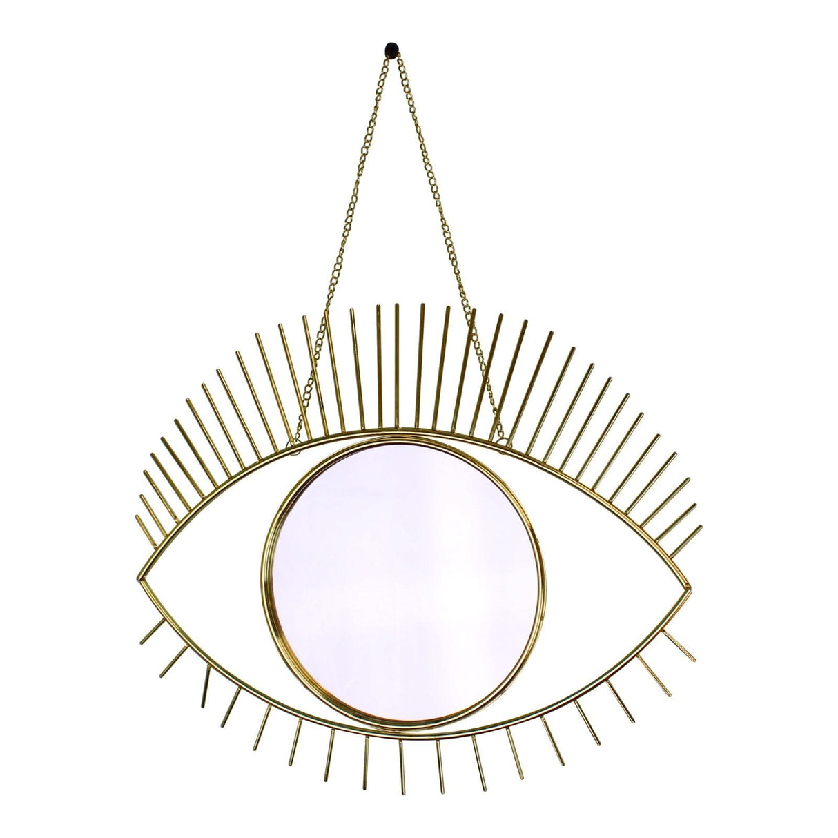 Gold Metal Eye Mirror